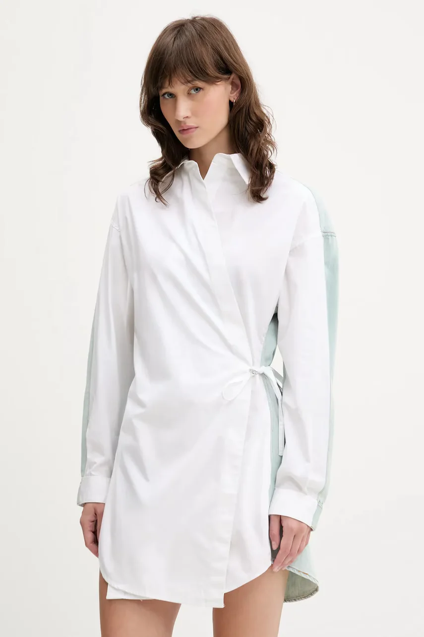 Diesel Памучна рокля D-ELPHI-DEN DRESS