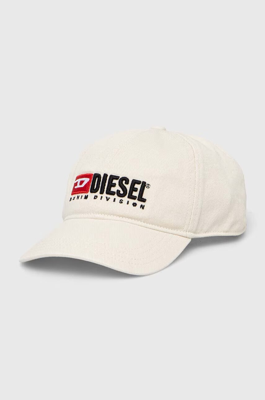 Diesel Памучна шапка с козирка CORRY-DIV-WASH