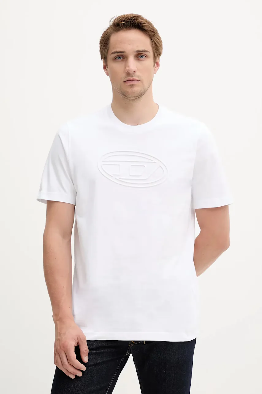 Diesel Памучна тениска T-ADJUST-BIGOVAL