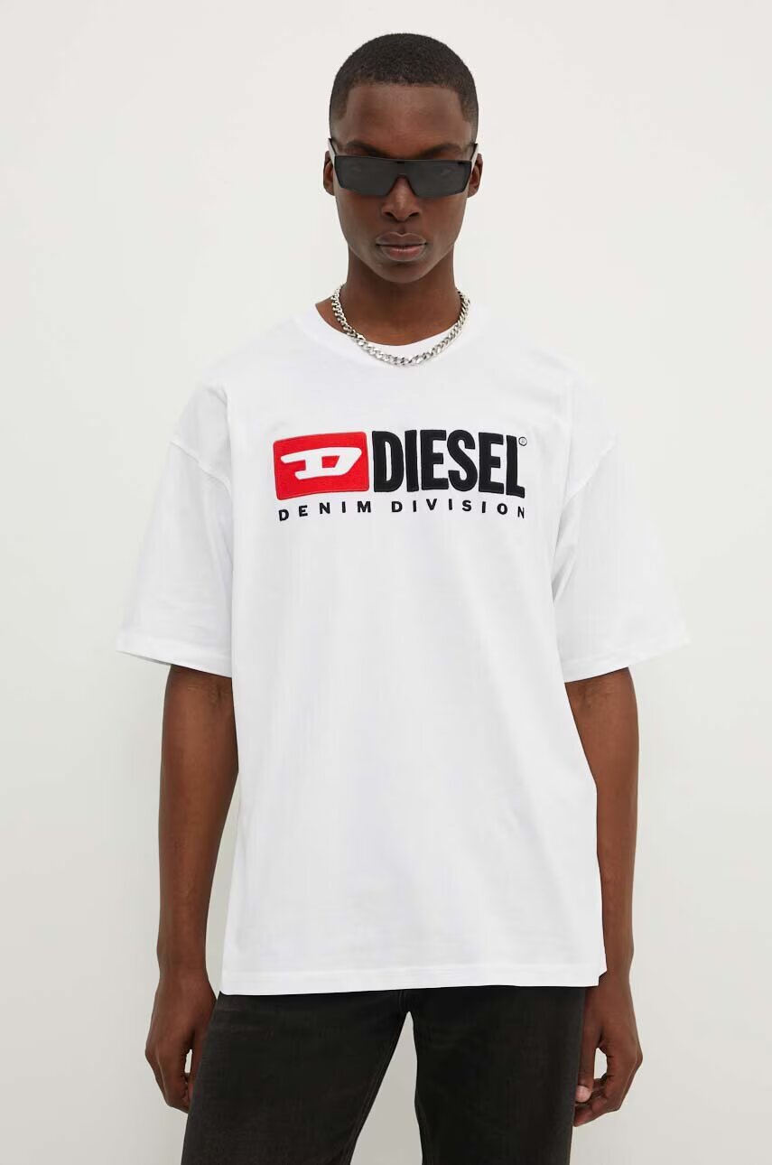Diesel Памучна тениска T-BOXT-DIV