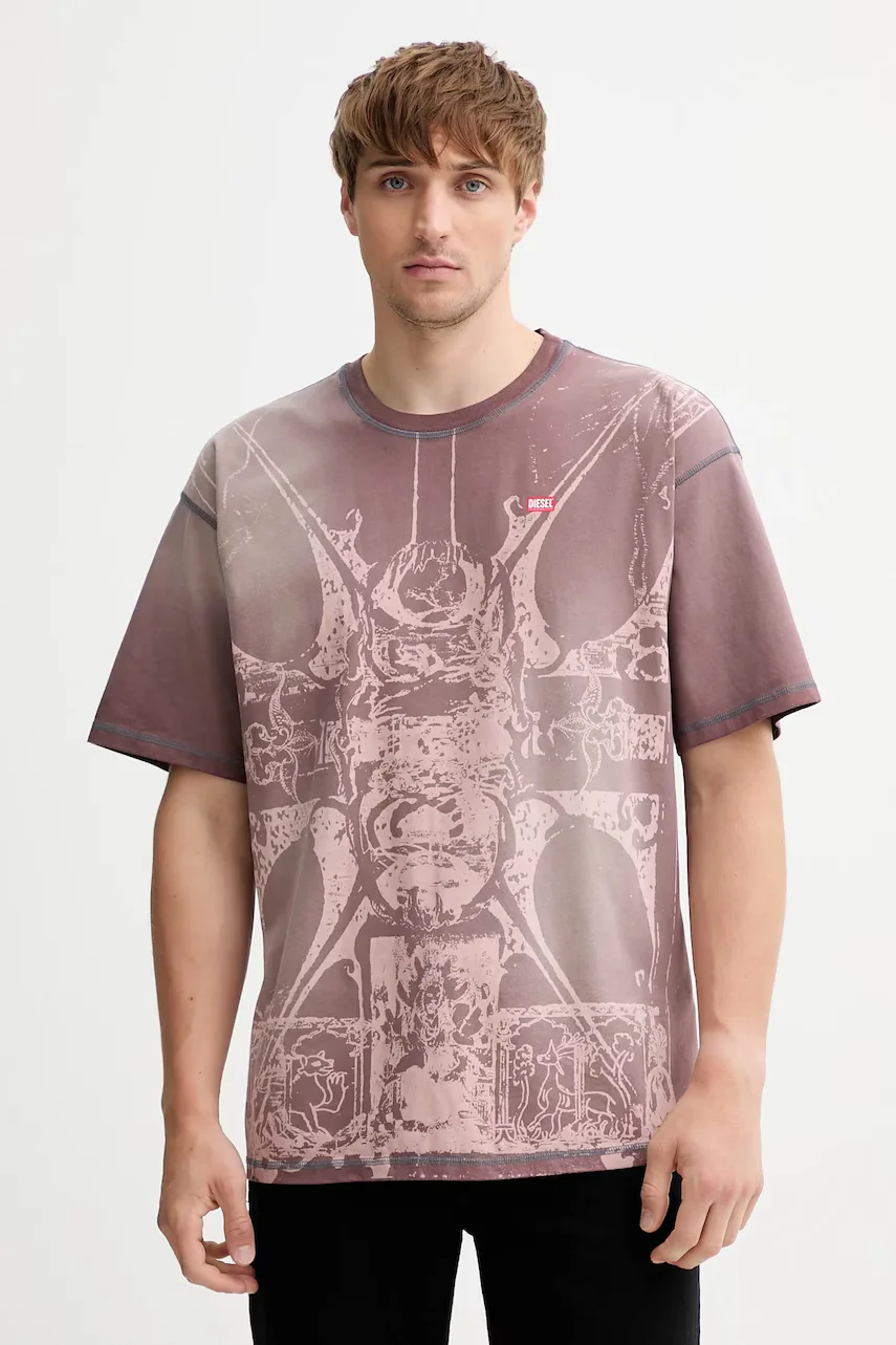 Diesel Памучна тениска T-BOXT-T13