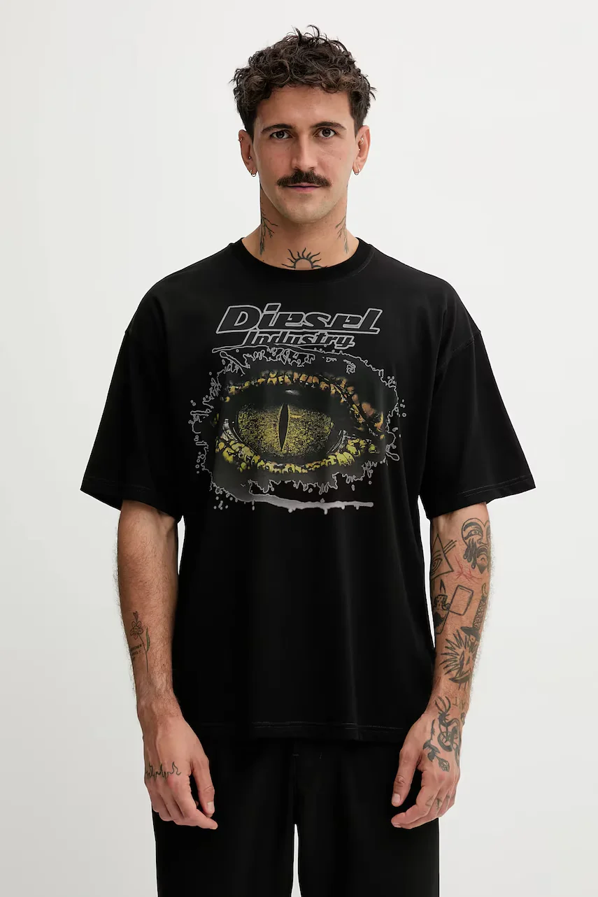Diesel Памучна тениска T-BOXT-T25