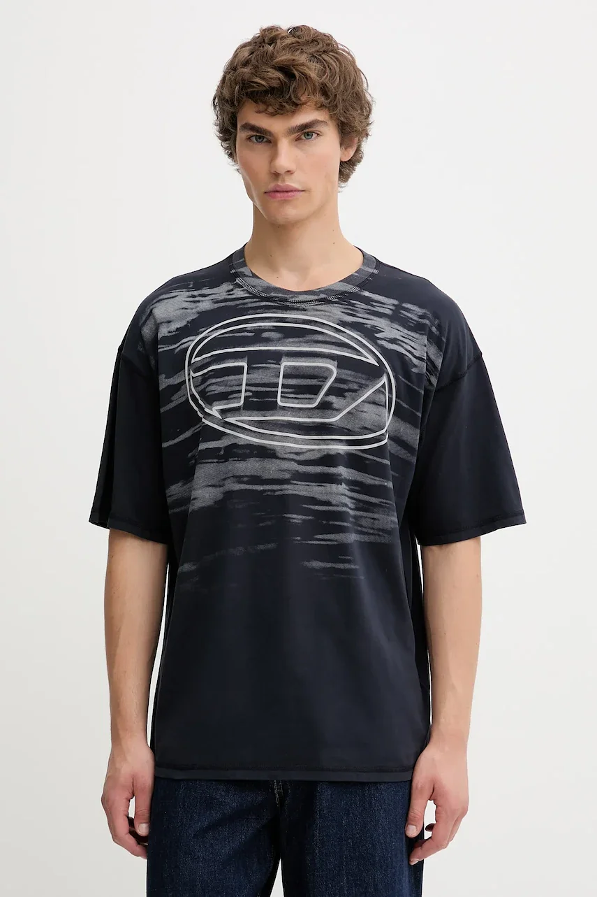 Diesel Памучна тениска T-BOXT-T5