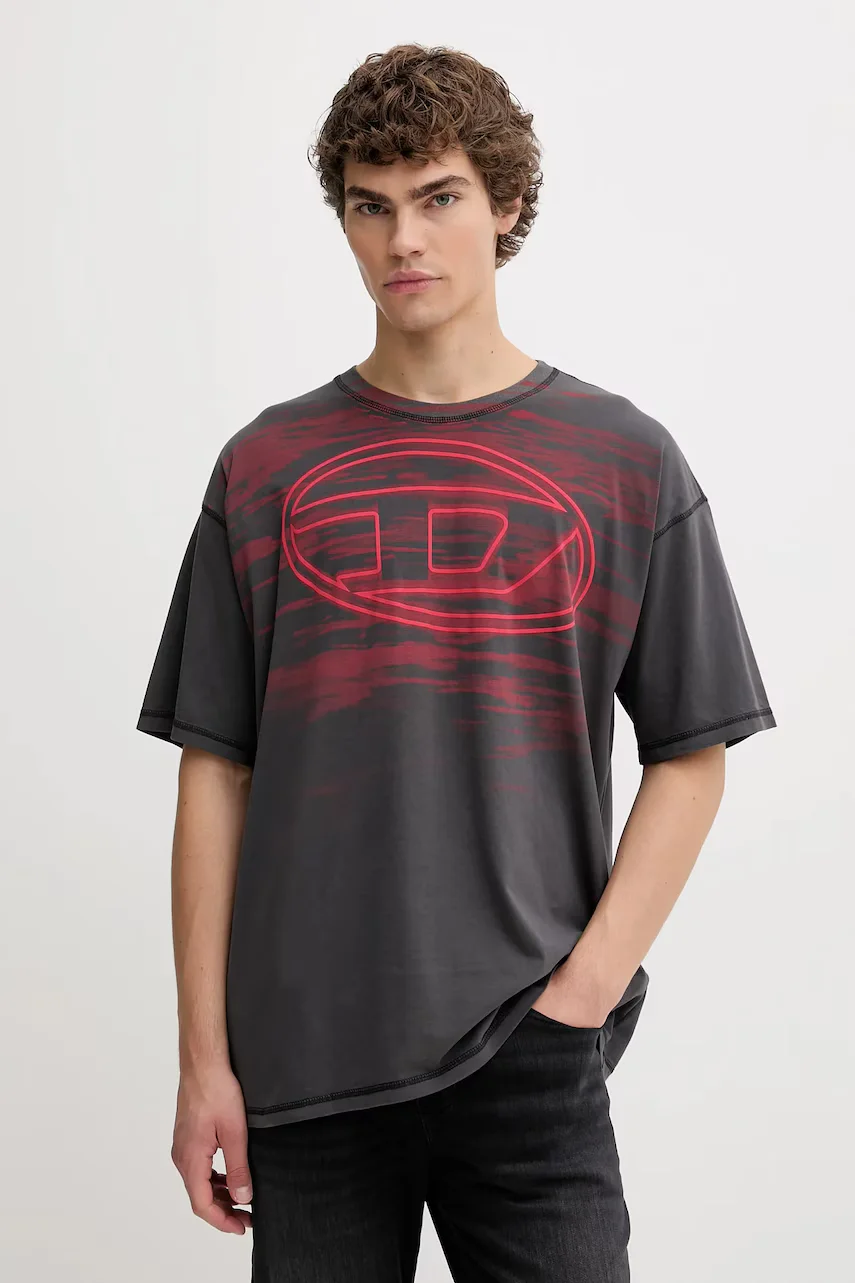 Diesel Памучна тениска T-BOXT-T5