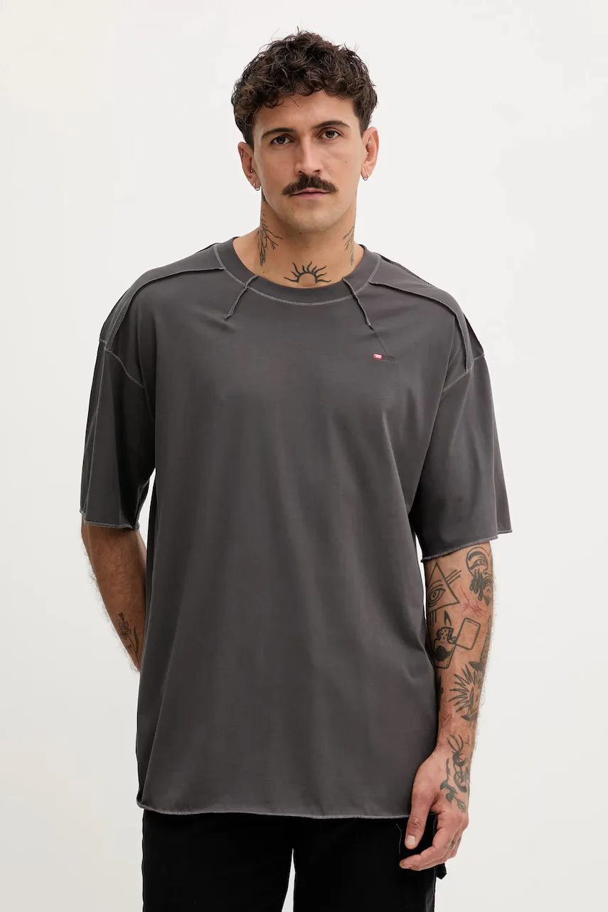 Diesel Памучна тениска T-CRAHOR-BOXT-T1