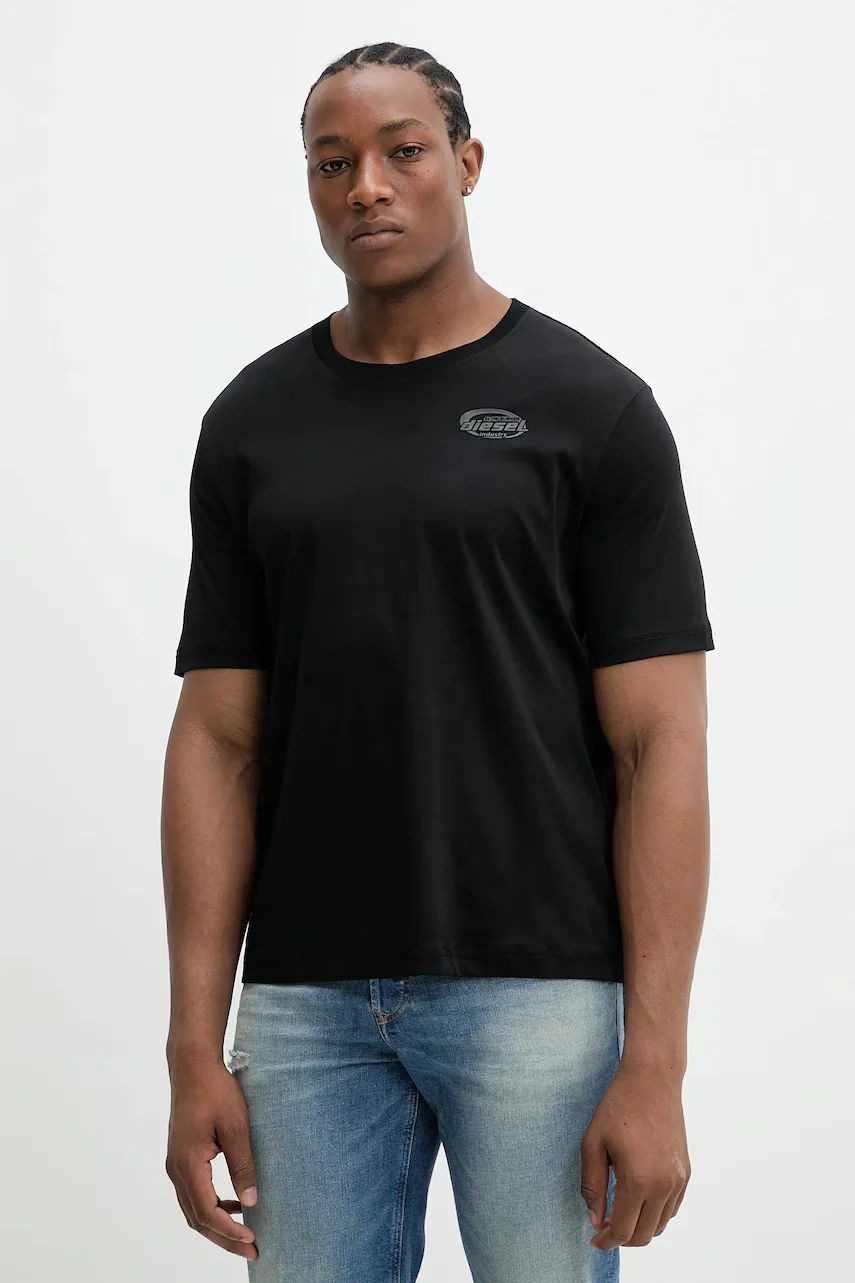 Diesel Памучна тениска T-MADJUST-R2 T-SHIRT
