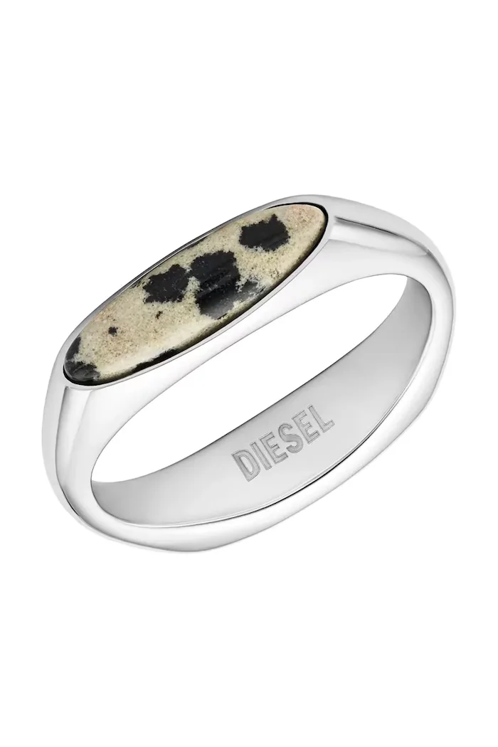 Diesel пръстен дамски от медицинска стомана яспис DX1679040