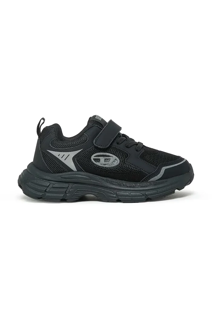 Diesel S-RUNVINR-VEL SNEAKERS маратонки за деца черни BC1087