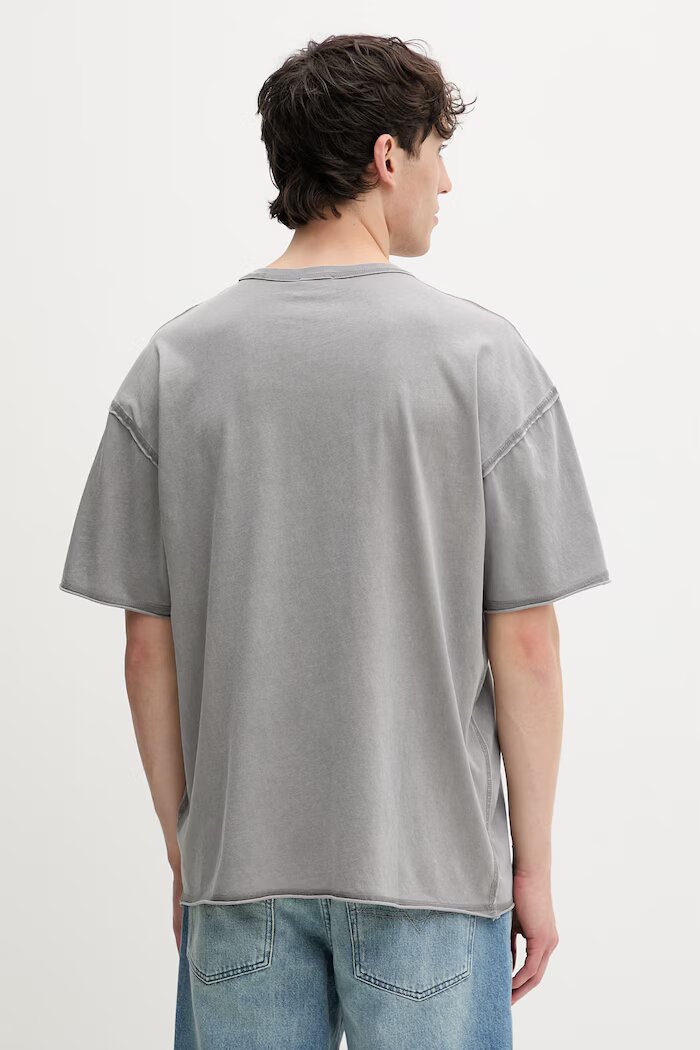 Diesel тениска мъжка T-RAWBOXT сива A21041.0KMAH