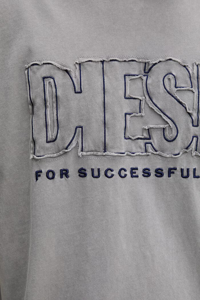 Diesel тениска мъжка T-RAWBOXT сива A21041.0KMAH