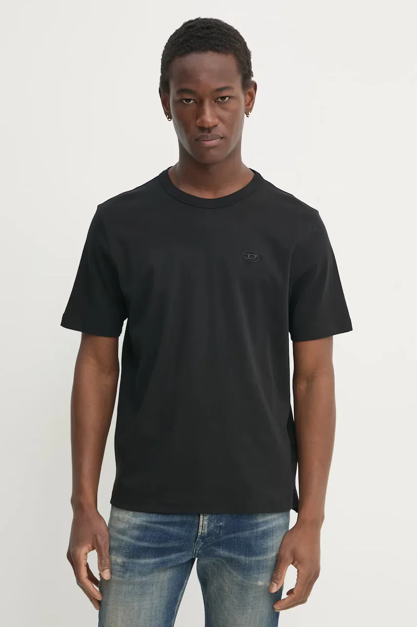 Diesel Тениска T-ADJUST-SLITS-R17 T-SHIRT