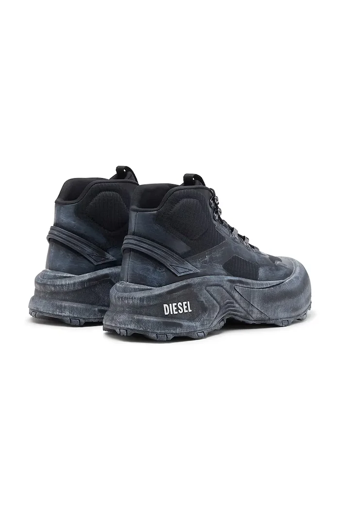 Diesel Високи обувки D-Cage Hiking мъжки в сиво Y03650-P8140-T8013