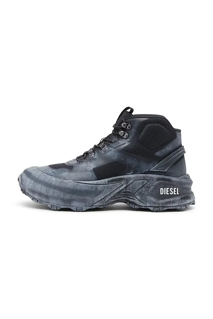 Diesel Високи обувки D-Cage Hiking мъжки в сиво Y03650-P8140-T8013