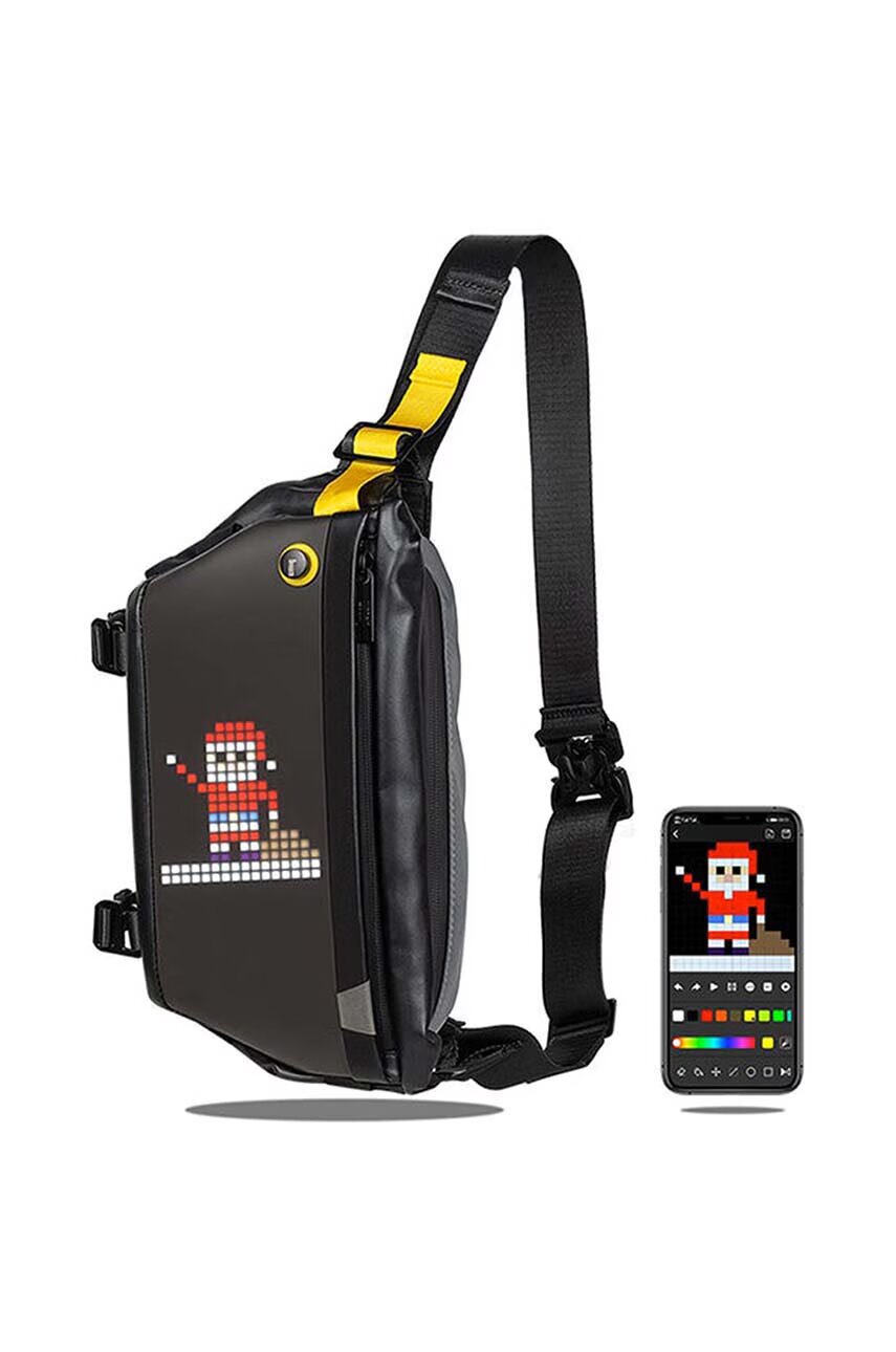 Divoom Чанта за кръста с дисплей pixel art Pixoo Sling Bag