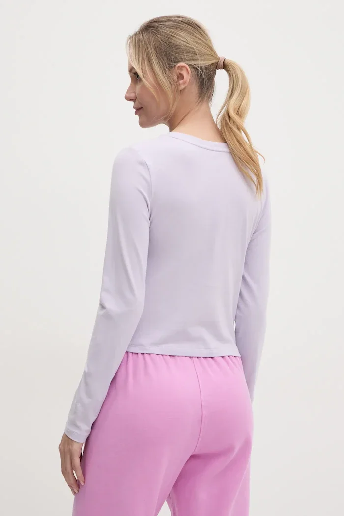 DKNY Блуза с дълги ръкави в лилаво DP5T1113