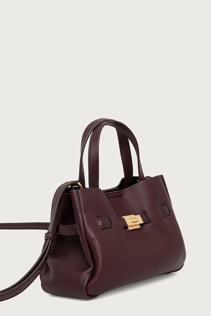DKNY чанта crossbody дамска от имитация на кожа BRYAR бордо R52DAK44