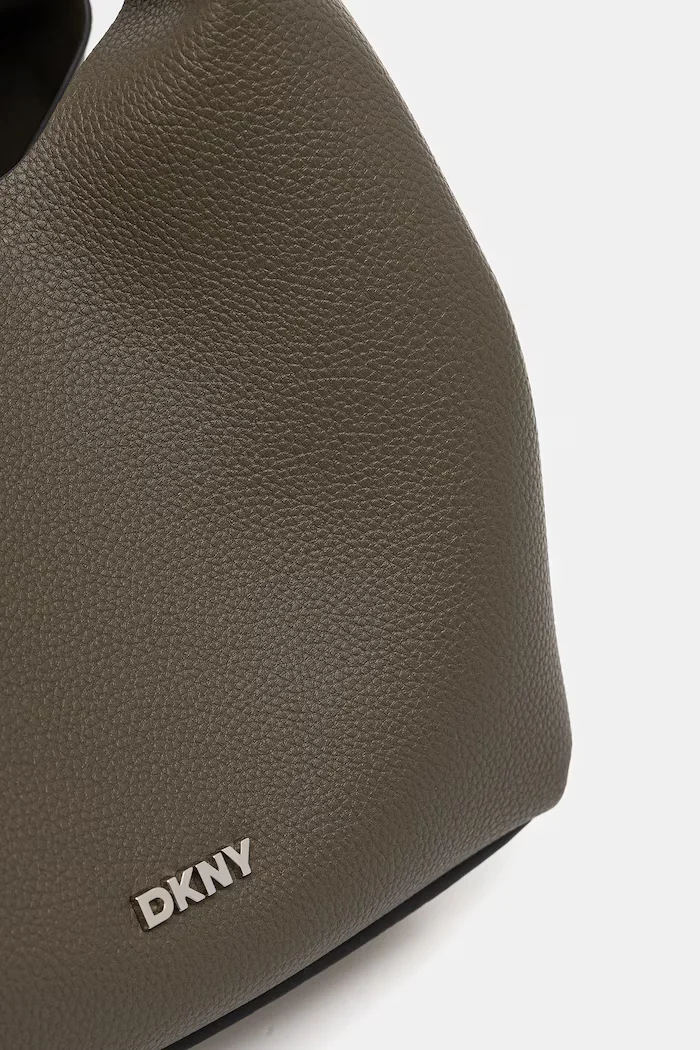 DKNY чанта crossbody дамска от имитация на кожа PAULA зелена R53BAM60