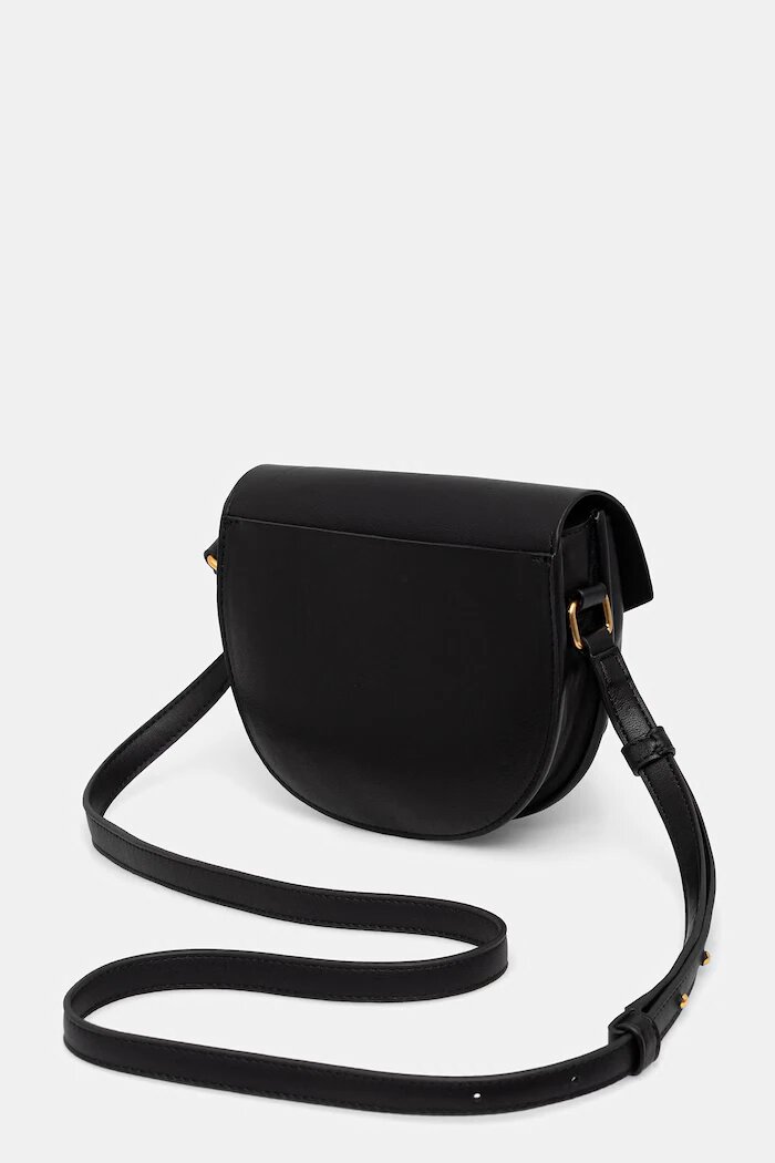 DKNY чанта crossbody дамска от имитация на кожа PAYTON черна R62EZR47