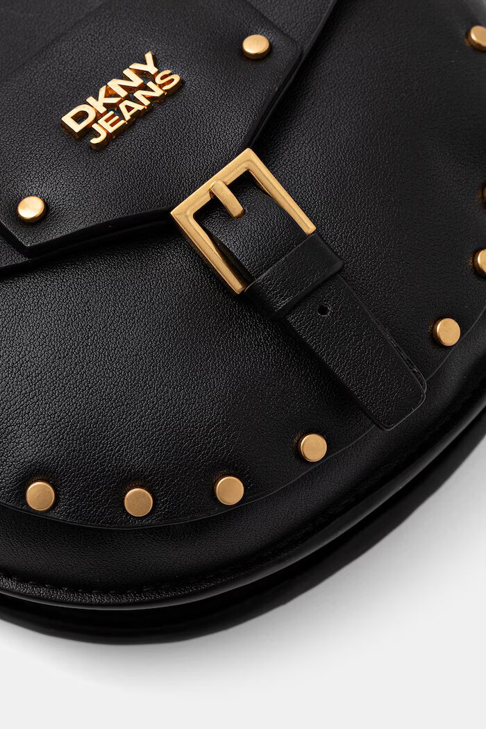 DKNY чанта crossbody дамска от имитация на кожа PAYTON черна R62EZR47