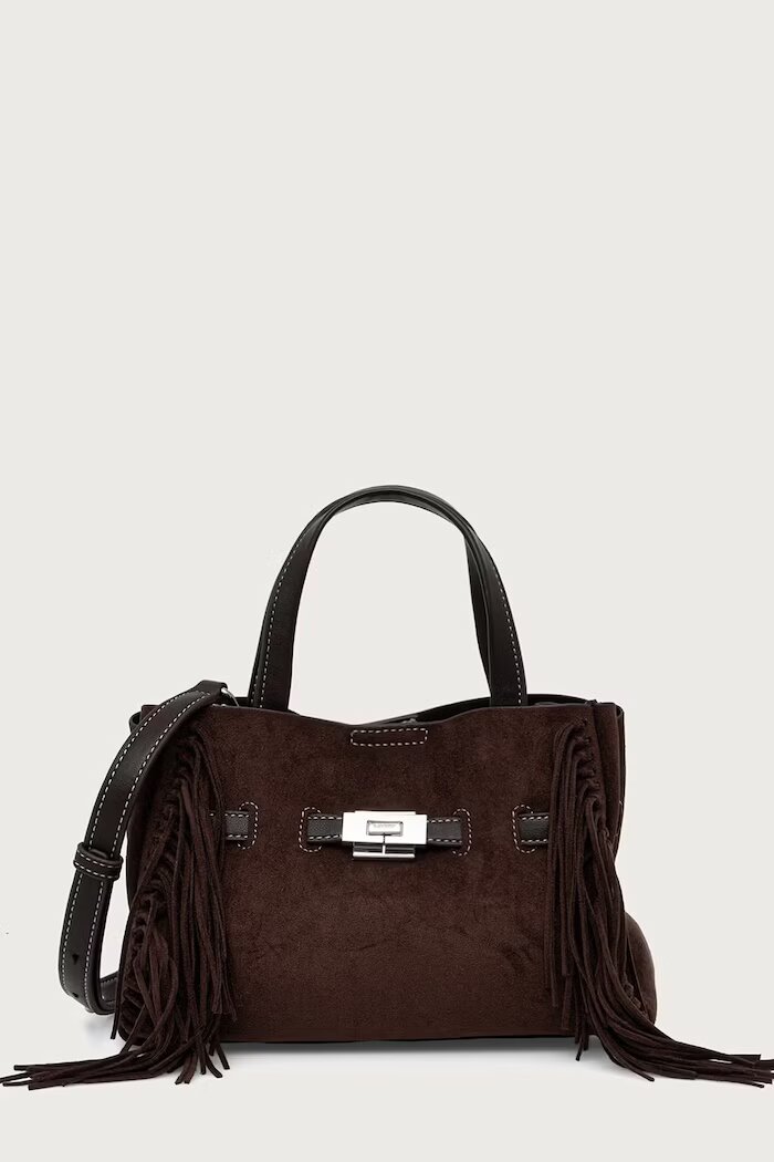 DKNY чанта дамска кафява R63DLK44