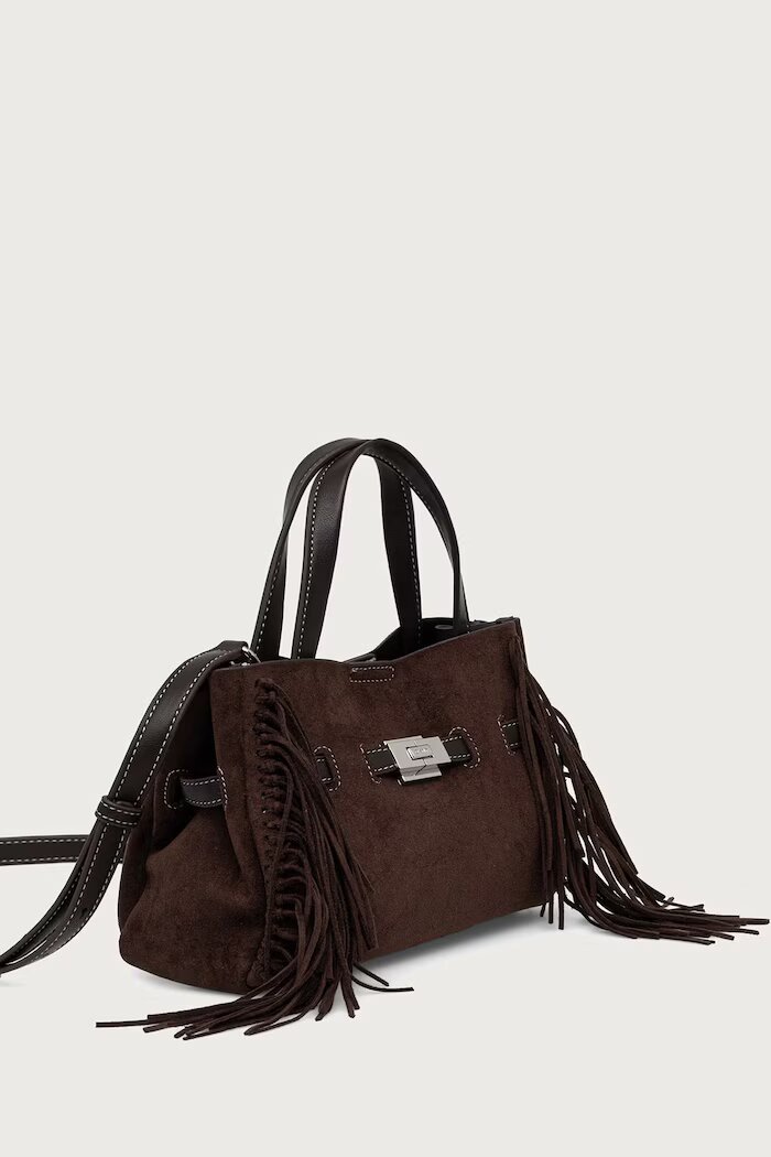 DKNY чанта дамска кафява R63DLK44