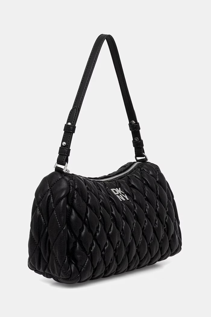 DKNY чанта дамска от имитация на кожа REMY черна R623ZE54