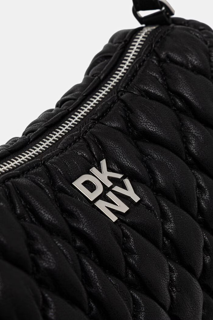 DKNY чанта дамска от имитация на кожа REMY черна R623ZE54