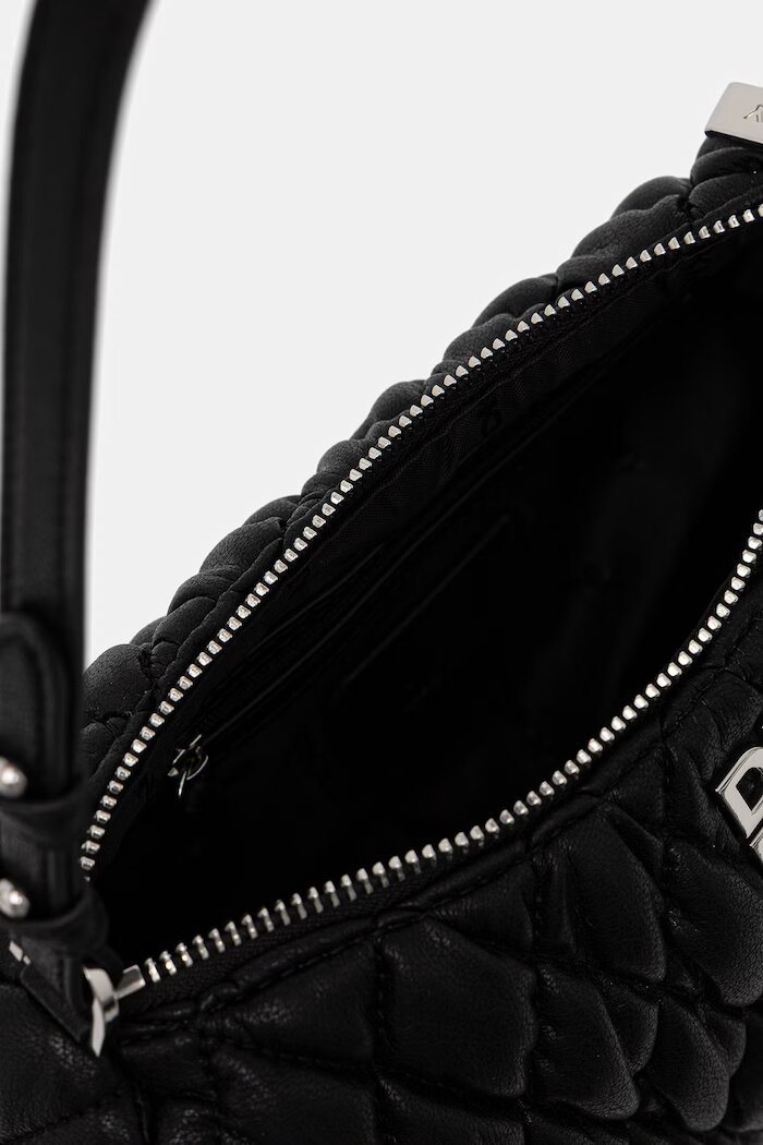 DKNY чанта дамска от имитация на кожа REMY черна R623ZE54