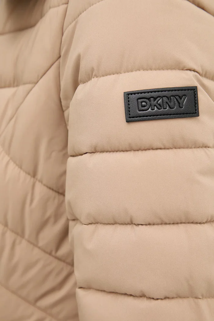 DKNY дълго яке дамско бежово DLEMPN46