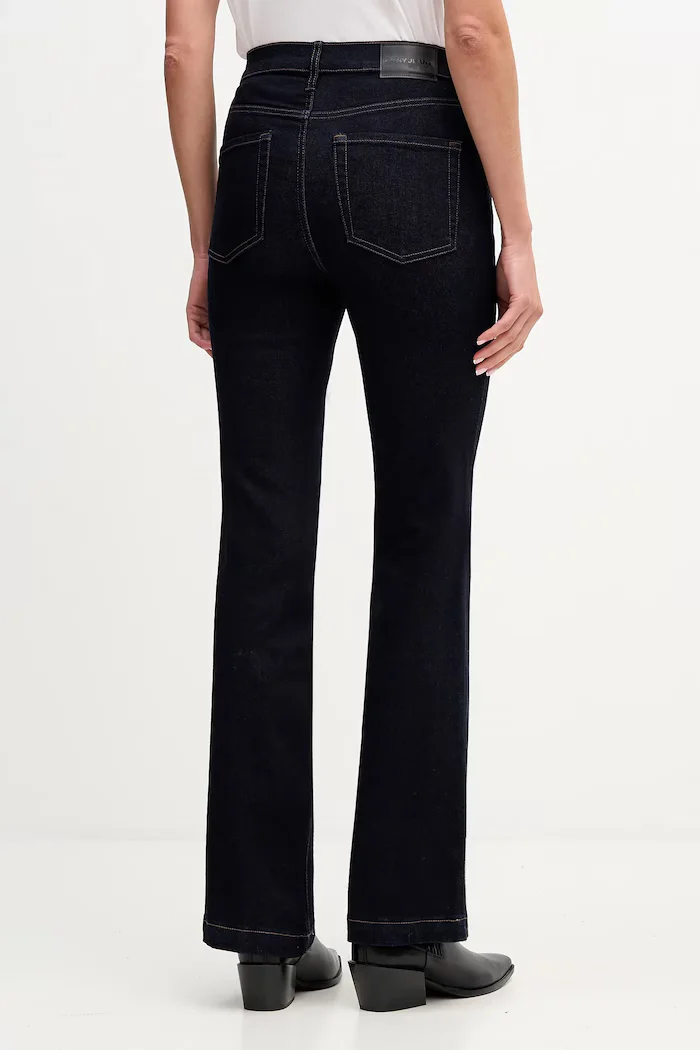 DKNY дънки flare дамски тъмносини DJ5M4005
