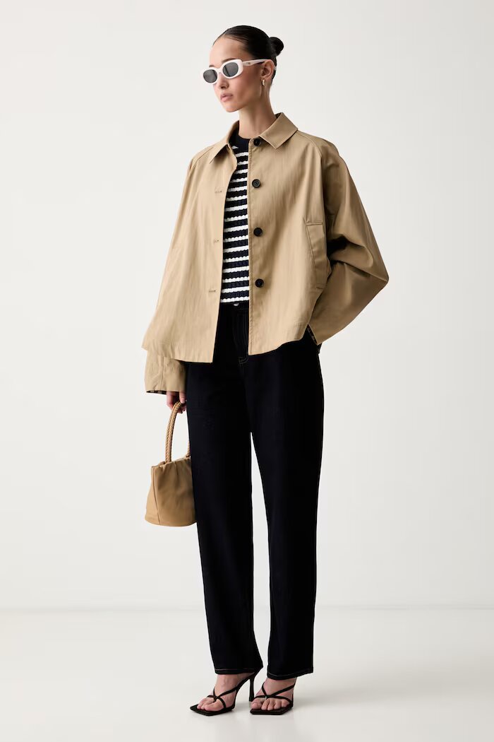 DKNY дънки прави дамски тъмносини DJ6G4249