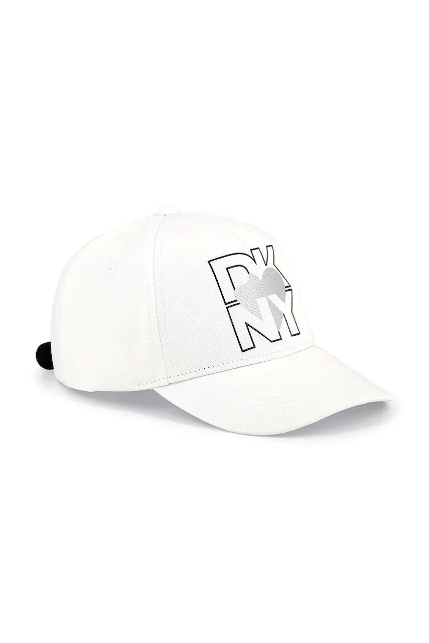 DKNY Детска памучна шапка с козирка