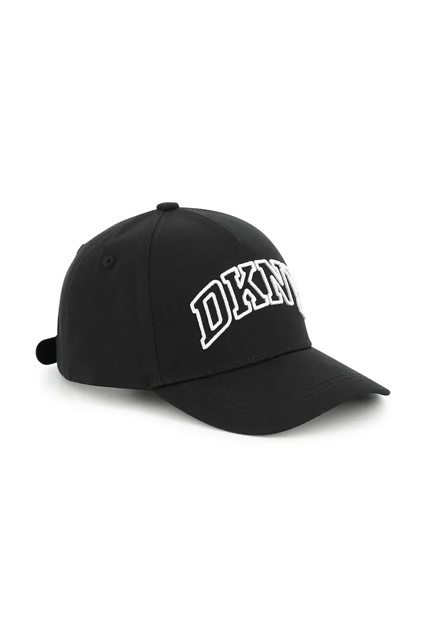 DKNY Детска памучна шапка с козирка