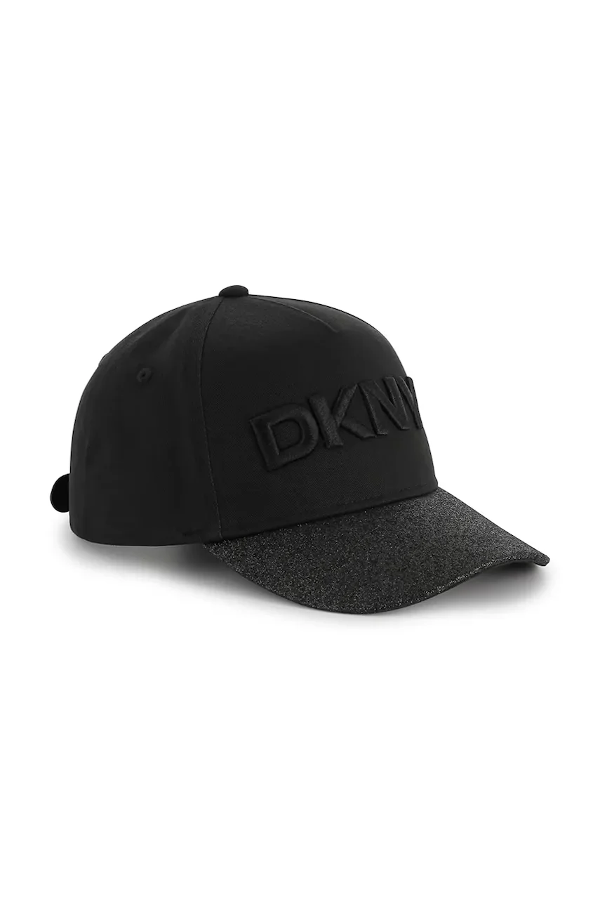 DKNY Детска памучна шапка с козирка