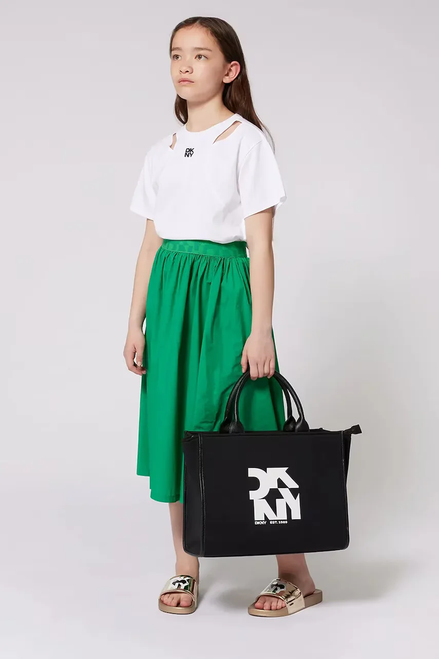 DKNY Детска памучна тениска