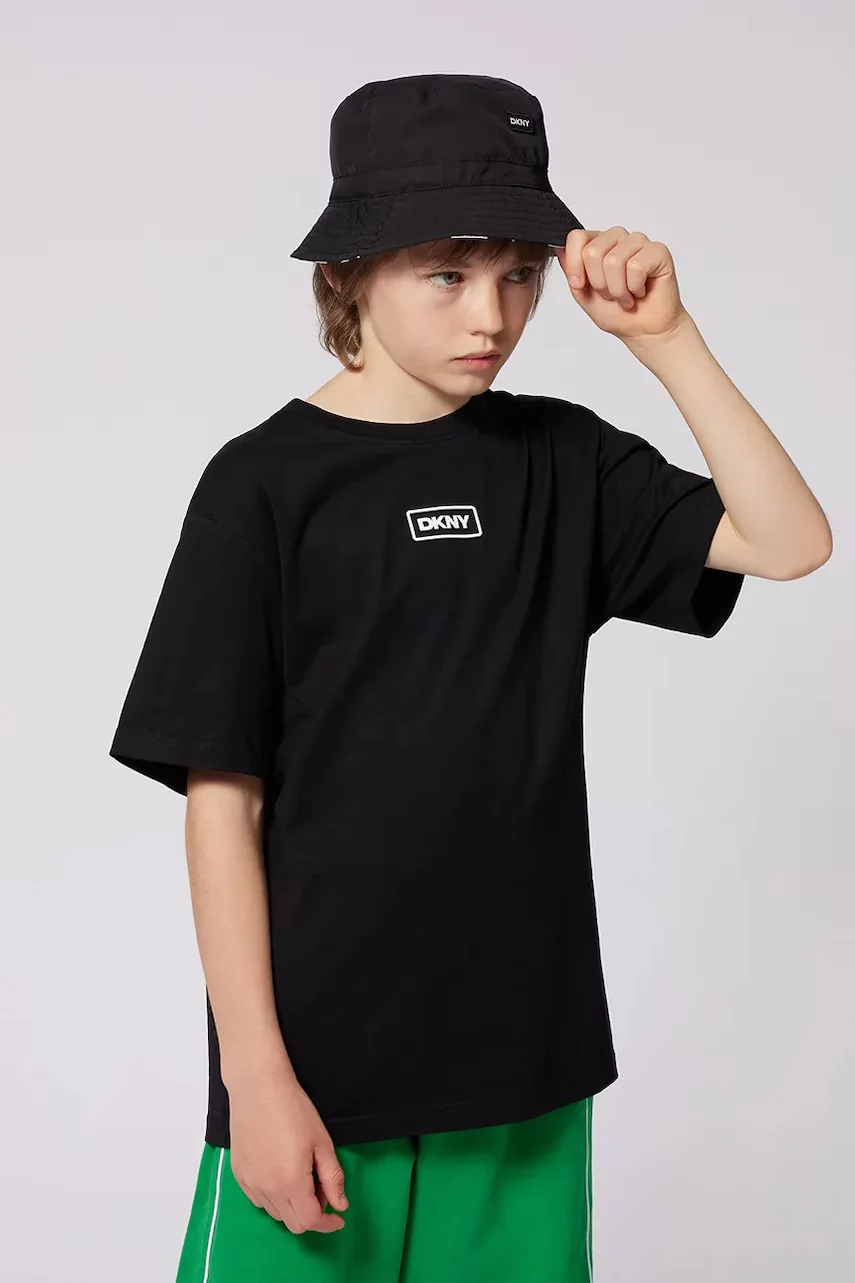 DKNY Детска памучна тениска