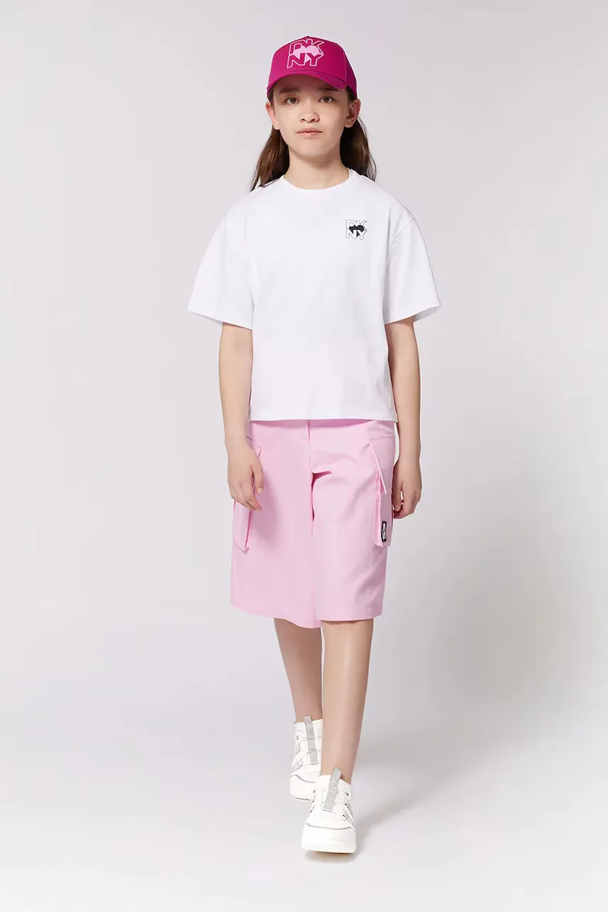 DKNY Детска памучна тениска