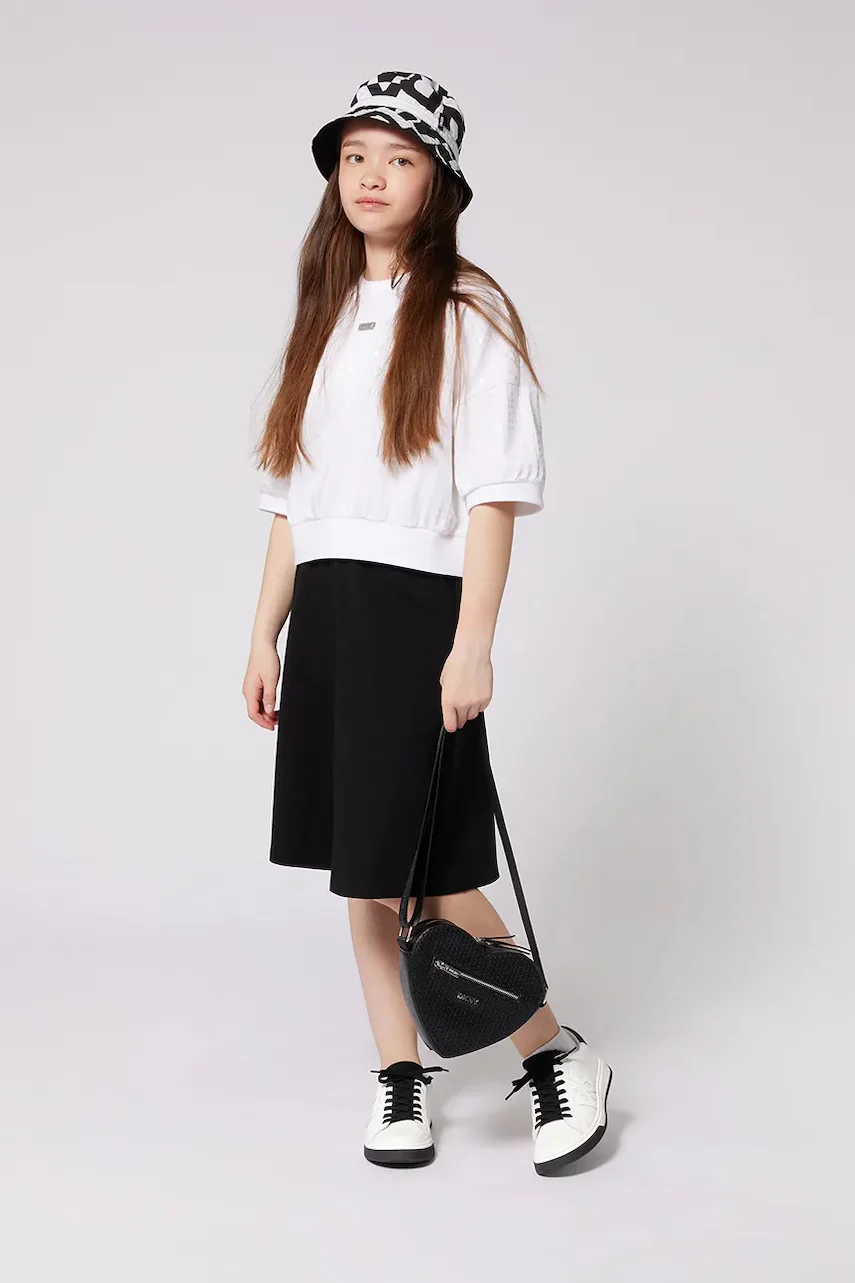 DKNY Детска памучна тениска