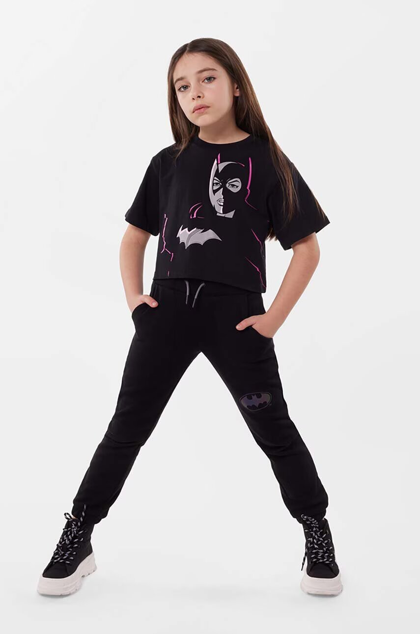 DKNY Детска памучна тениска x DC Comics