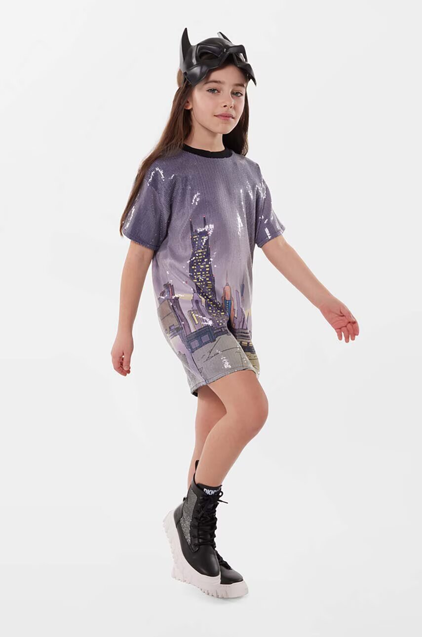 DKNY Детска рокля x DC Comics