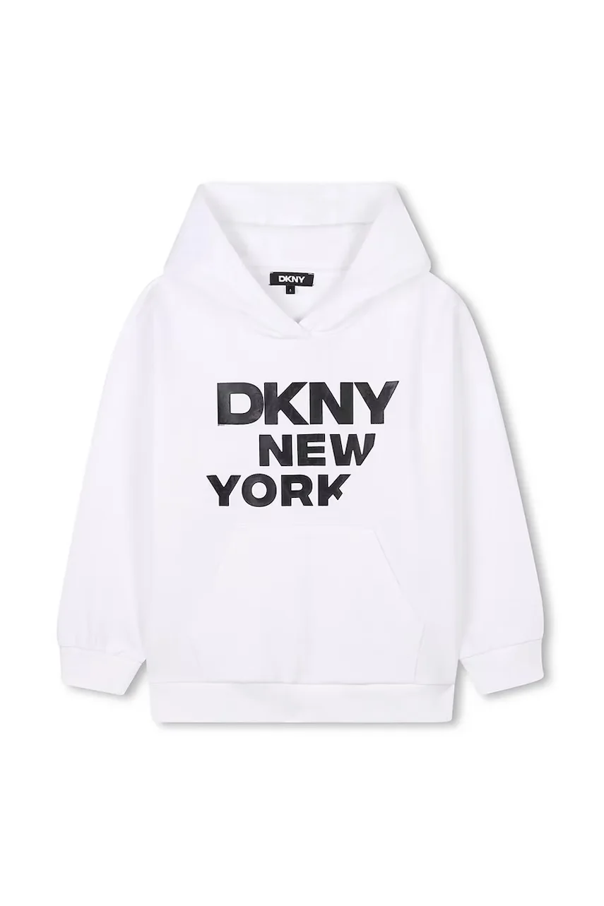 DKNY Детски памучен суичър