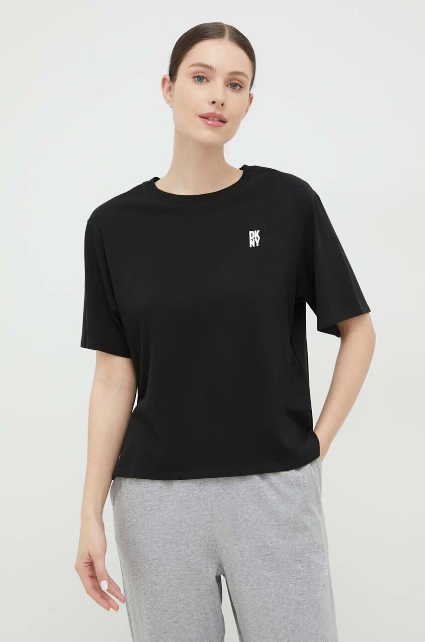 DKNY Горнище на пижама с къси ръкави