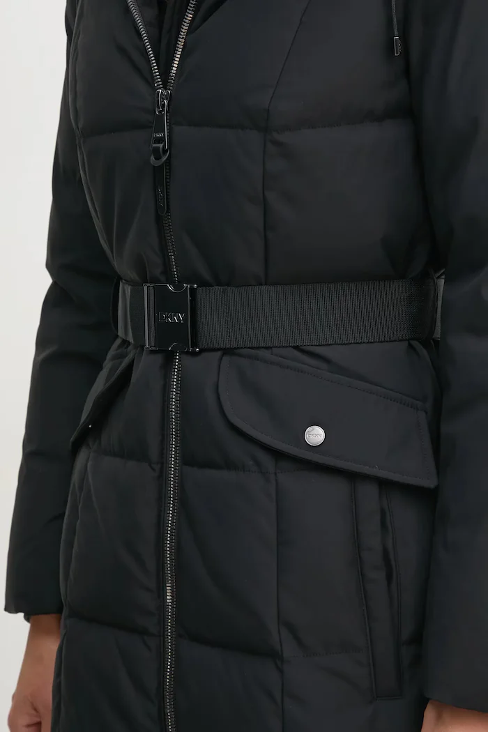 DKNY капитонирано яке дамско черно DLEMPP55