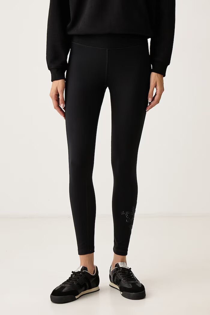 DKNY клин дамски черен с висока талия DP6P3917
