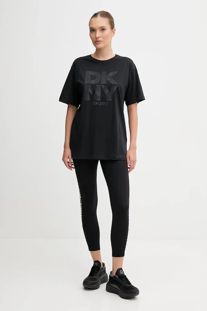 DKNY Клин в черно с апликация DP5P3523