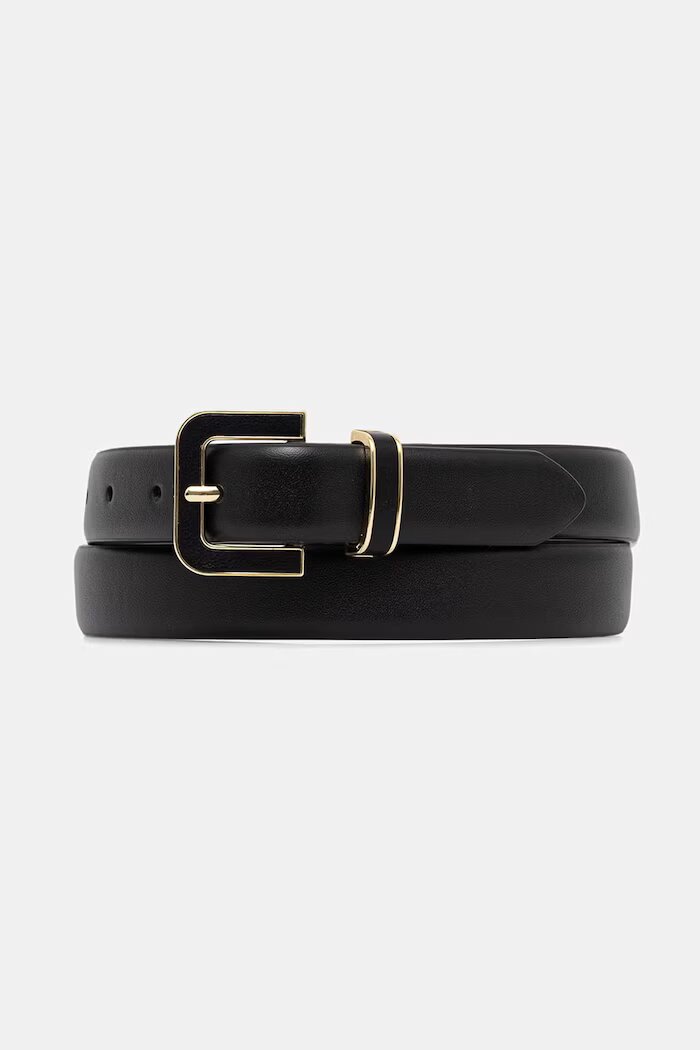 DKNY колан дамски черен R62IZS22