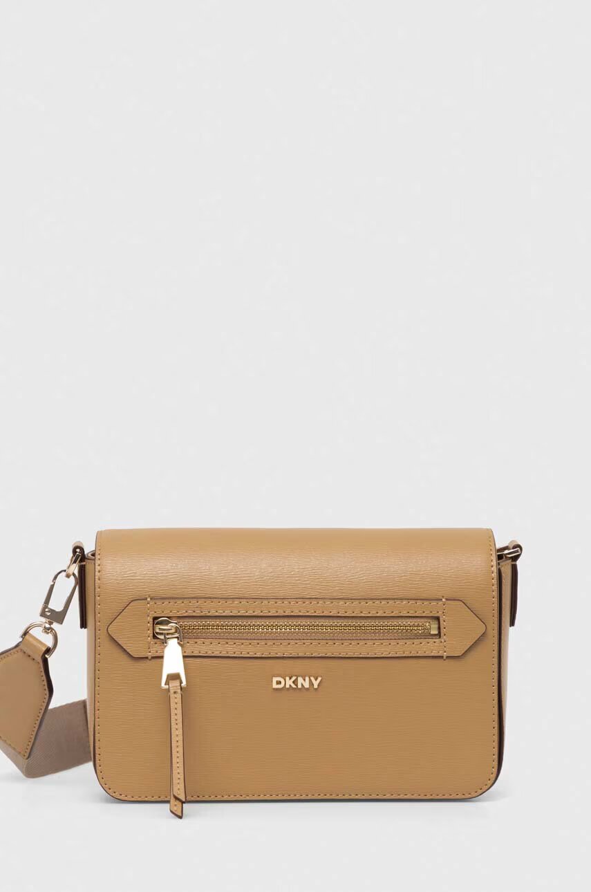 DKNY Кожена чанта