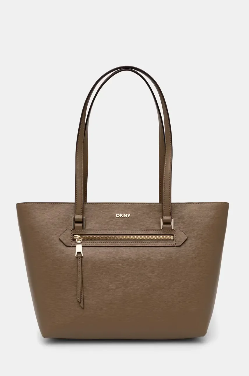 DKNY Кожена чанта