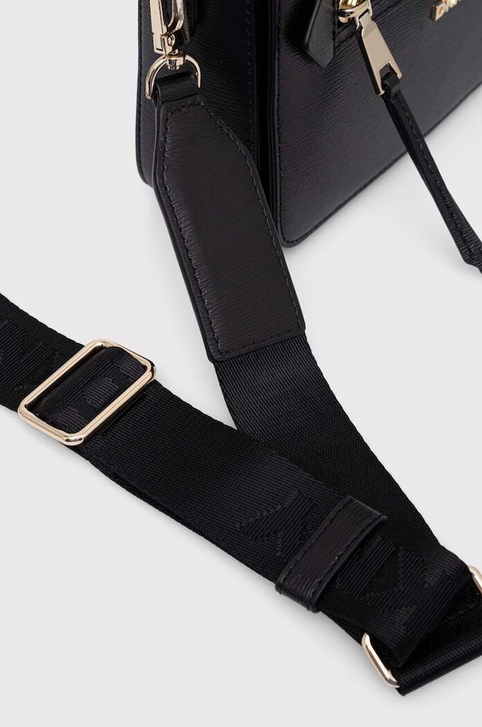 DKNY Кожена чанта в черно R42E3E21