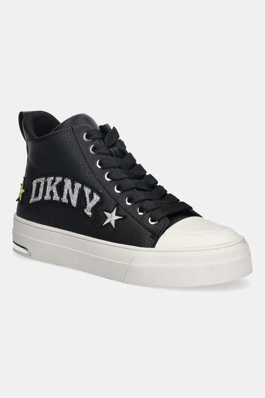 DKNY Кожени кецове Yaser Star
